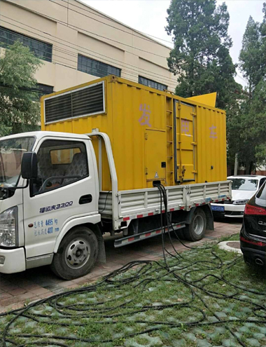 承德发电车出租-柴油发电机组排烟系统设计要求及其考虑因素
